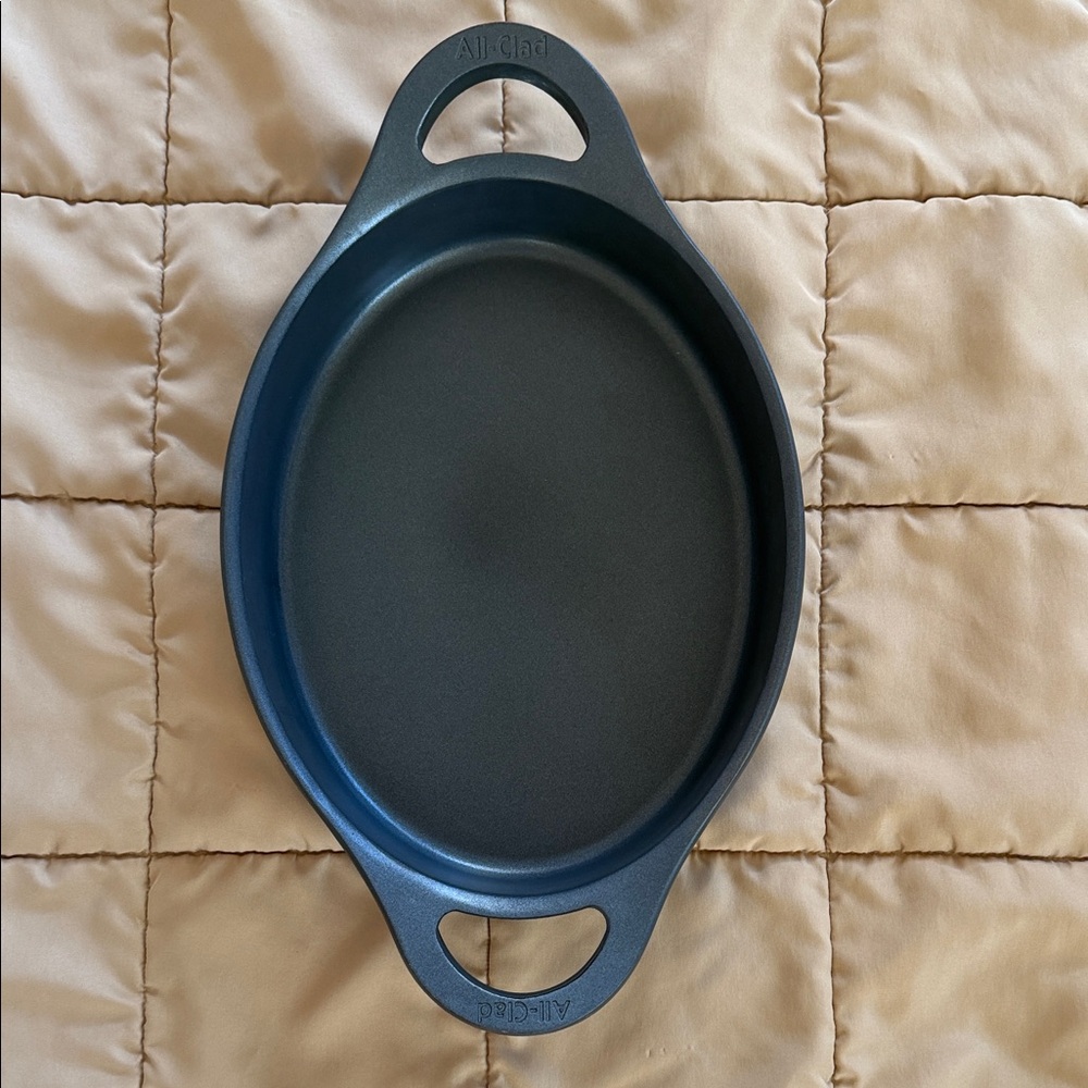 All-Clad cast aluminum nonstick roasting pan